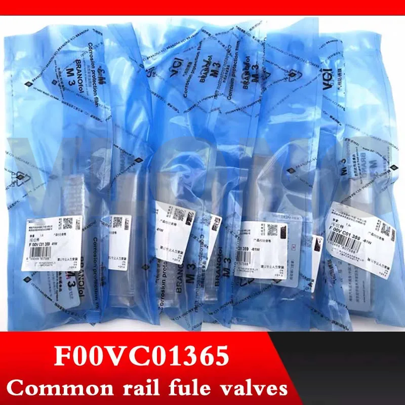 

4PCS Diesel Fuel Injector Valve Set F00VC0 1365 Common Rail Control Valve F00VC01365 FOOVC01365 F OOV C01 365 Bosch Injector