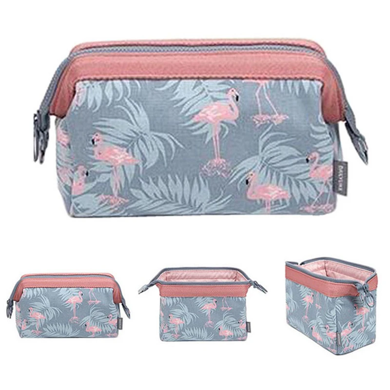 المرأة الكورية جمالك المحمولة السفر متعددة الوظائف الجمال السفر مستحضرات التجميل مقسم حقيبة المكياج أكياس غسل الحقيبة حقيبة مستحضرات تجميل