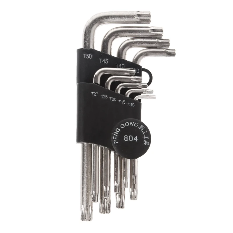 

9 Pcs Hex Key Wrench Sets Torx L Shape Repair Tool Screwdriver Tool Set Useful