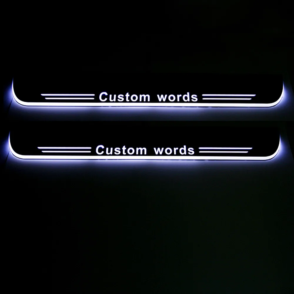 

Trim Pedal LED Car Light Door Sill Scuff Plate Pathway Dynamic Streamer Welcome Lamp For Honda Odyssey 2014-2016