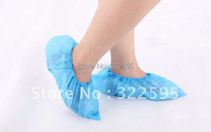 

free shipping disposable non-woven protective shoes cover 40g