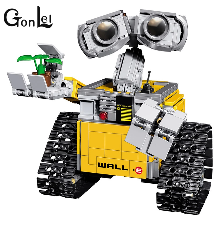 

Assemble Sets Idea Robot WALL E Building Model Kits Building Blocks Bricks Action Kids Toys Compatible with Legoinglys