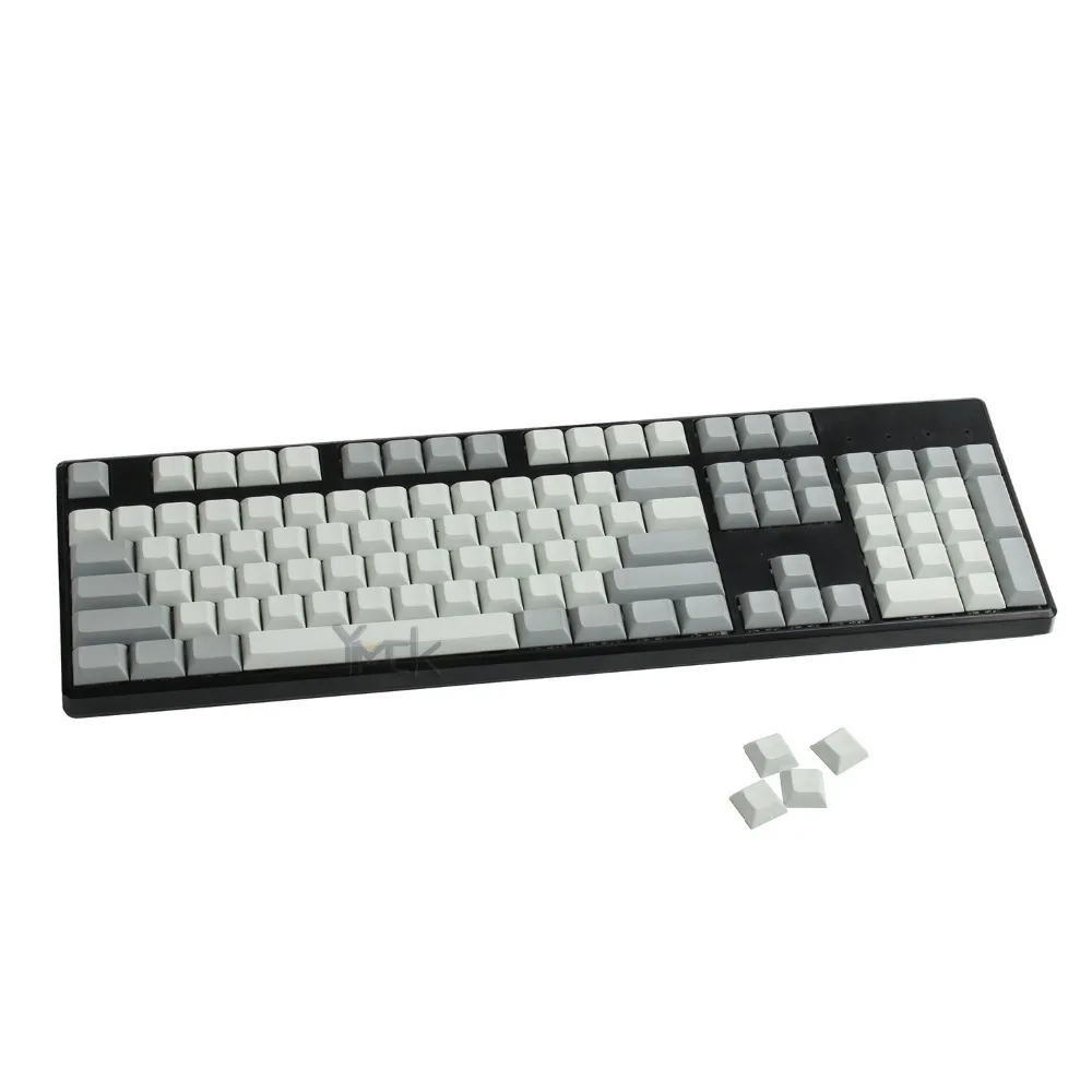 YMDK 108 пустой ключ серый LEORY DSA Keyset PBT для ANSI MX механическая клавиатура
