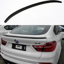 X4 F26 Performance Style Matt Carbon Fiber Auto Car Rear Trunk Spoiler Wing for BMW X4 F26 2014-2015