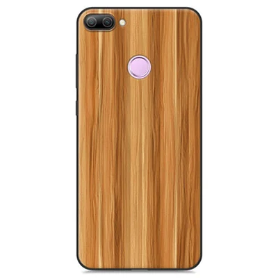 2pcs Wood style phone cases For Huawei honor 9i case soft back cover For Huawei honor9i shell case For Honor 9 i cover fundas