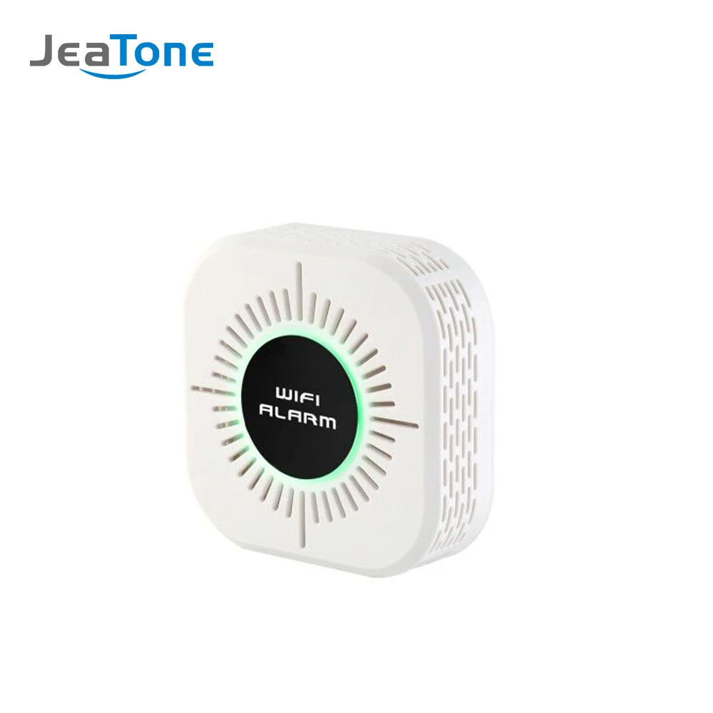 JeaTone беспроводная домашняя охранная wifi сигнализация Система безопасности приложение управление английский Android IOS PIR датчик детектор открытия двери и окна сигнализация