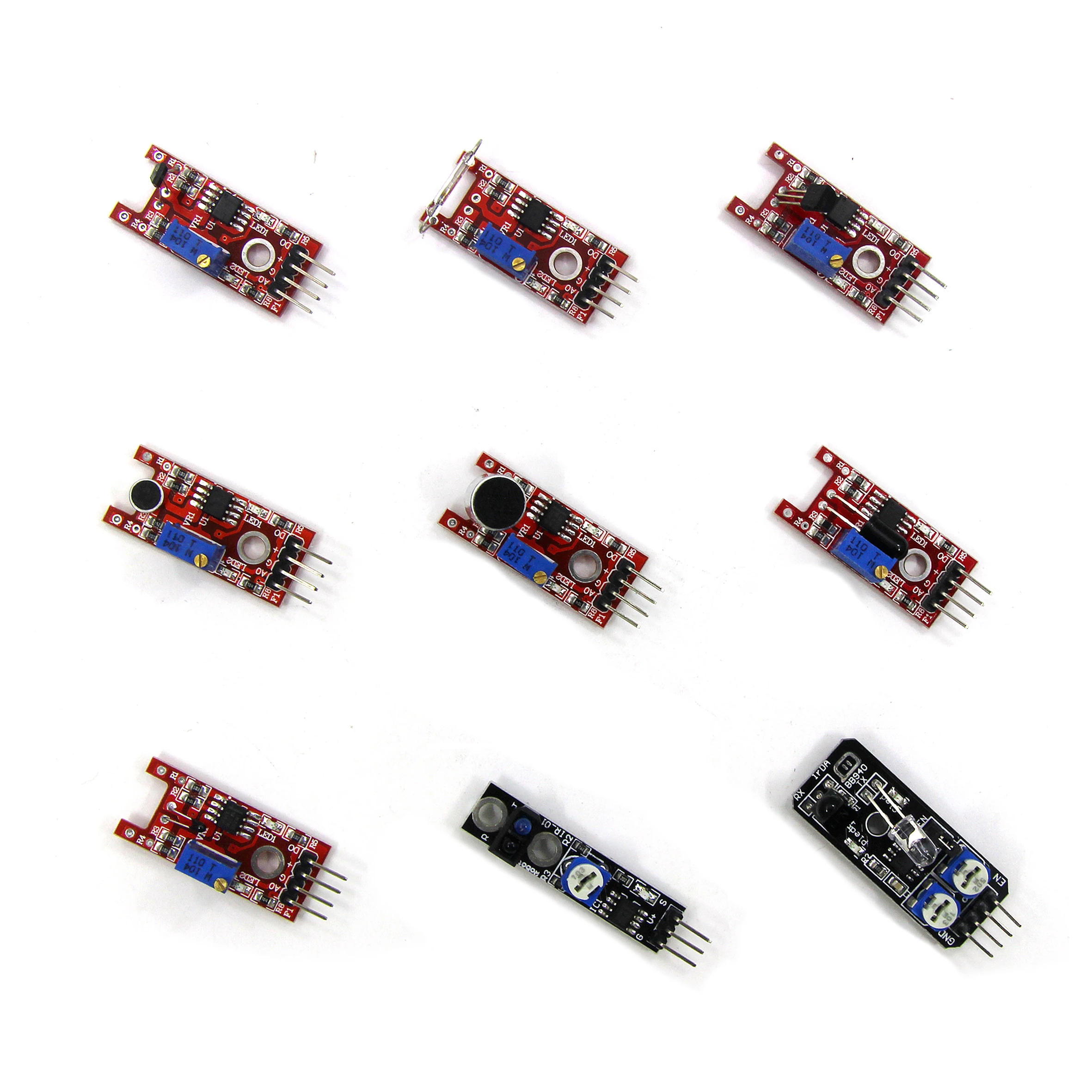 45 в 1 датчик s модули стартовый комплект, лучше, чем 37в1 датчик комплект 37 в 1 датчик комплект для arduino DIY Kit