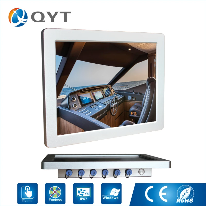 

Technology globally 1024x768 resolution 15 inch Inter 3855U 6100U J1900 1000 nits High Brightness Waterproof Fanless Panel Pc