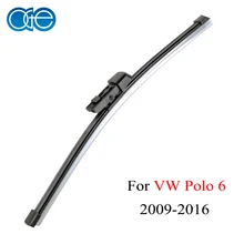 Нге 11 ”Задняя Щетка Стеклоочистителя Для Volkswagen VW Polo 6 2009 2010 2011 2012 2013 2014 2015 2016 Лобовое Стекло Резиновые Автомобильные Аксессуары