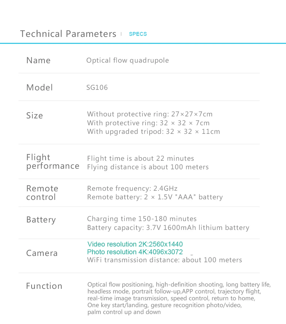 Eachine E58 1 4k