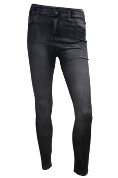 

Hot sale Women Denim Jeans Skinny Leggings Stretch Pants Black