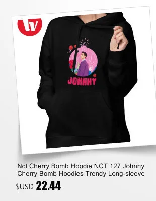 Футболка Nct Cherry Bomb NCT 127, футболка CHERRY BOMB с круглым вырезом и коротким рукавом, женская черная футболка из 100 хлопка, модная женская футболка