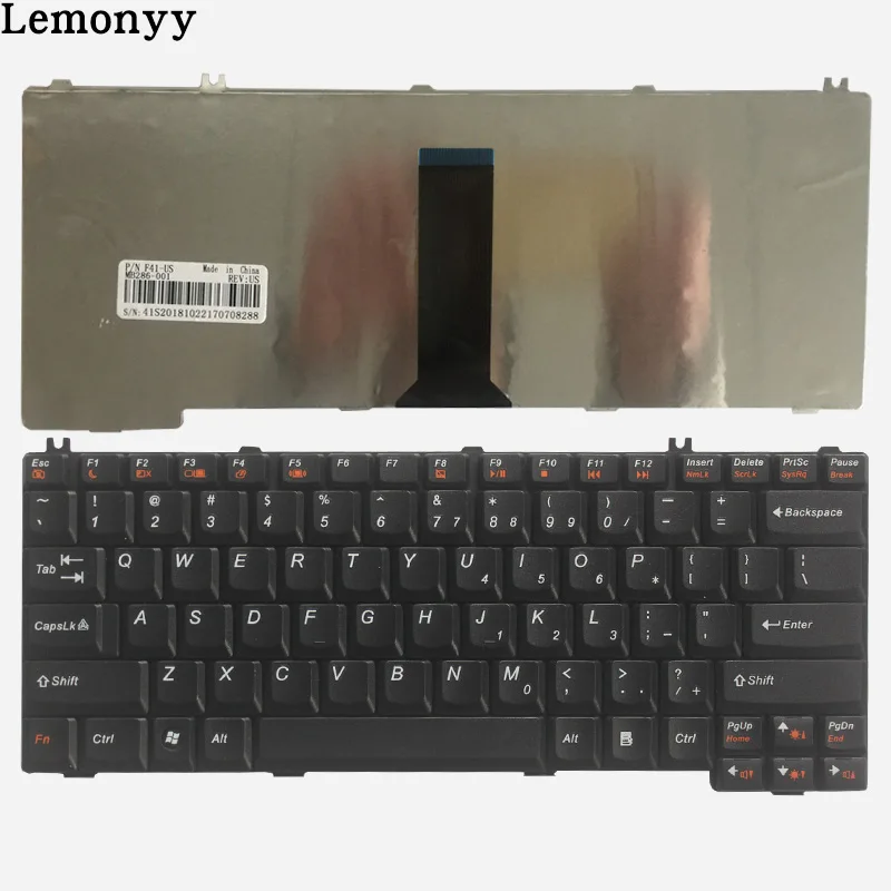 США клавиатура для ноутбука LENOVO N100 N200 N500 G530 V100 F31 Y330 C466 C467 N220 14001 14002 E23 E42 Y510 E41 USkeyboard