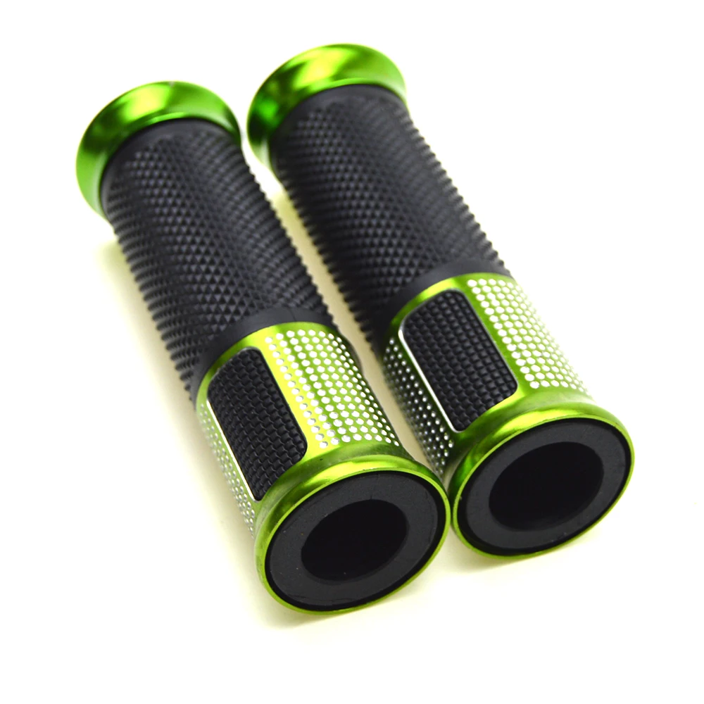 green 22mm Motorcycle Handle Grip for Dirt Pit Bike Scooter Mopedsin Grips from Automobiles