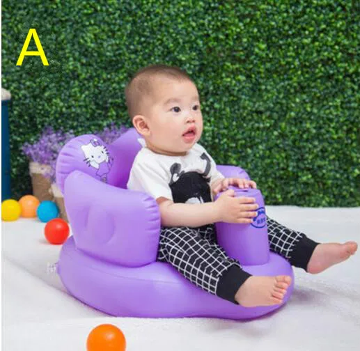 

New Style Baby Sofa Multi-functional Portable Seat Bath Stool Baby Inflatable Sofa Baby Sofa Chair T01