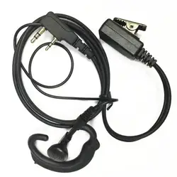 Nuevo Tipo G Портативная рация auriculares для Kenwood Puxing WOUXUN led en 2PIN портативная рация радио