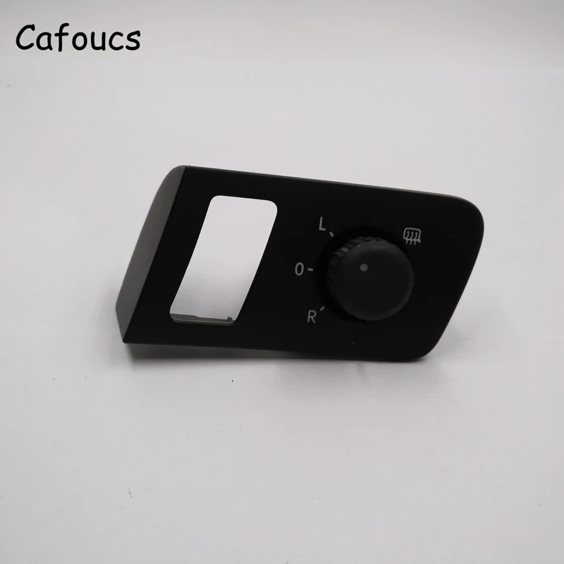 Cafoucs New For VW Volkswagen Touran Rear View Side Mirror Knob Switch