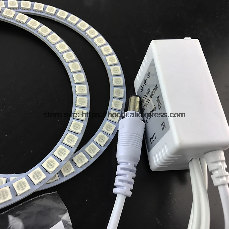 HochiTech с несколькими цветами RGB Цвет светодиодный Ангельские глазки гало кольца