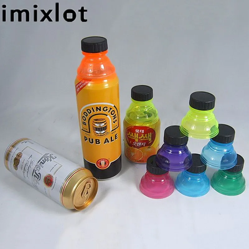 Imixlot 6 шт./компл. крышка для бутылки цветная Крышка винта повторное использование
