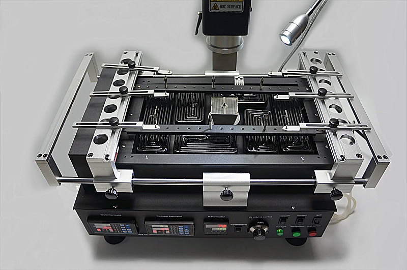 HONTON R392 Infrared hot air BGA rework station soldering machine 3 zones heating