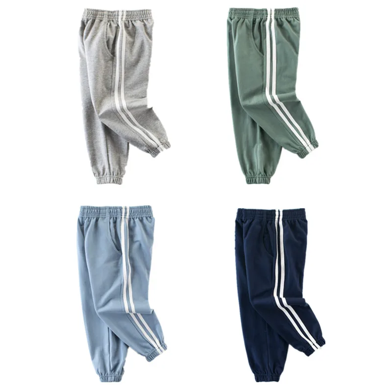 

Children pants Boys Casual Pants Kids clothing trousers baby boy Sweatpants harem pants Girls cotton striped Pants 3-8T
