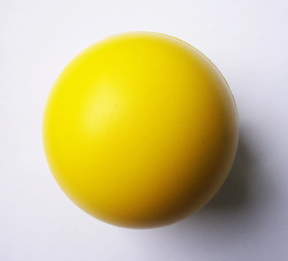 stress ball yellow