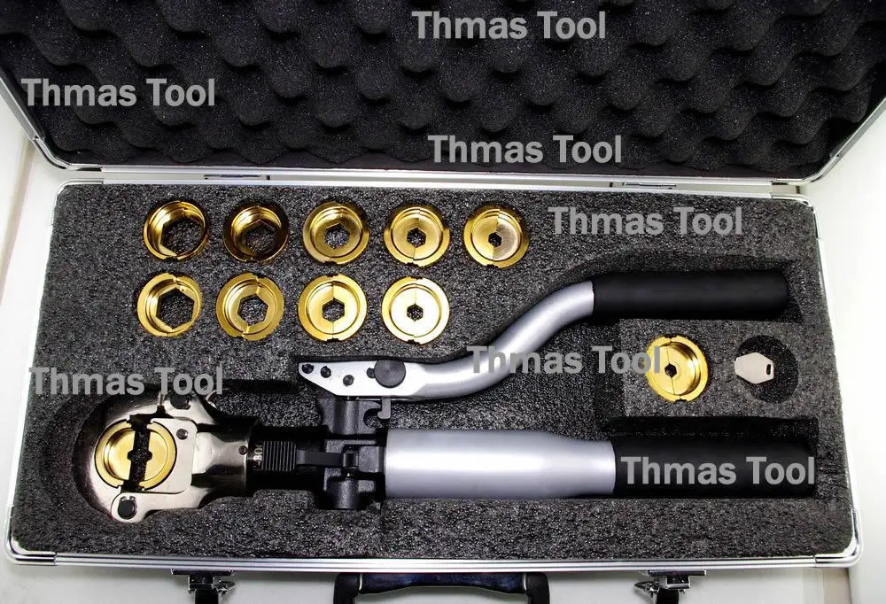 

HT-300 Hydraulic Tools 10 Ton Wire Cable Terminal Crimping Crimper 16-300mm2