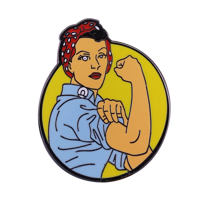 Rosie The Riveter Badge