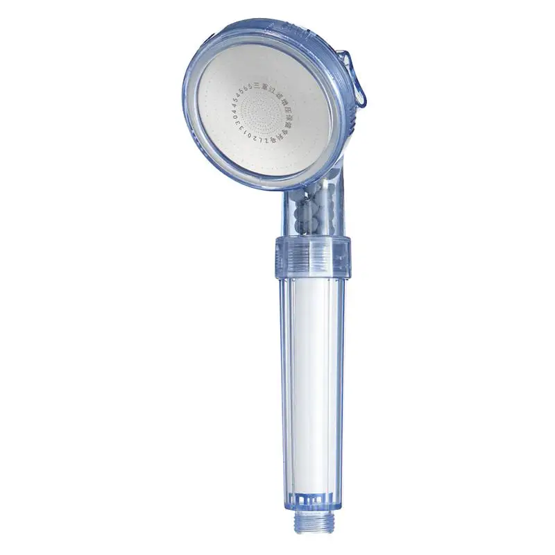 

dropshipping Big Size Bathroom 3 Function High Pressure Showerhead SPA Anion Hand Held Water Saving Rainfall Shower Head