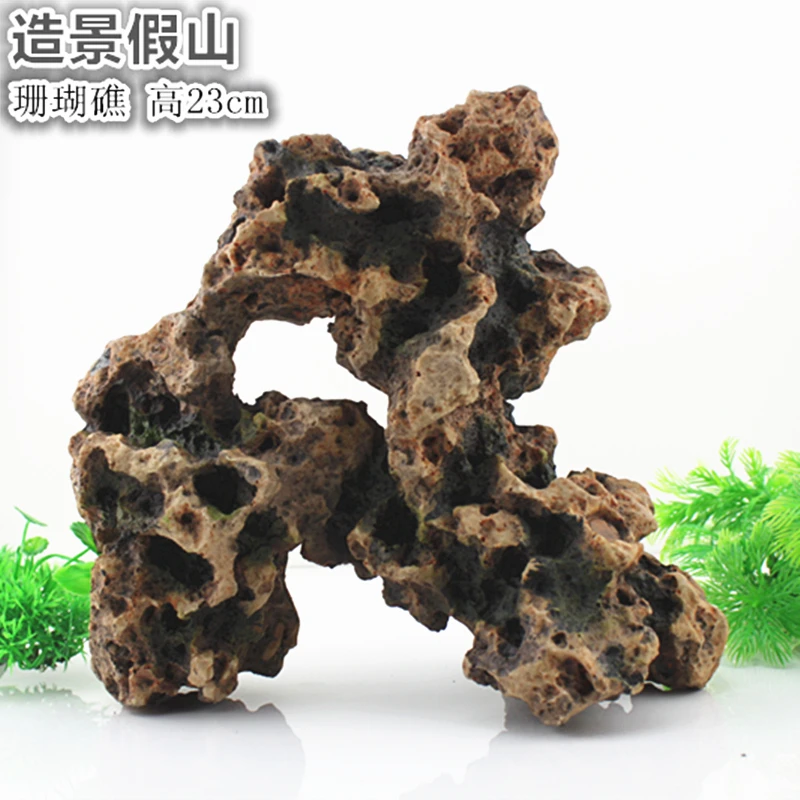 Aquarium landscaping furnishings simulation fake rock decorative stone