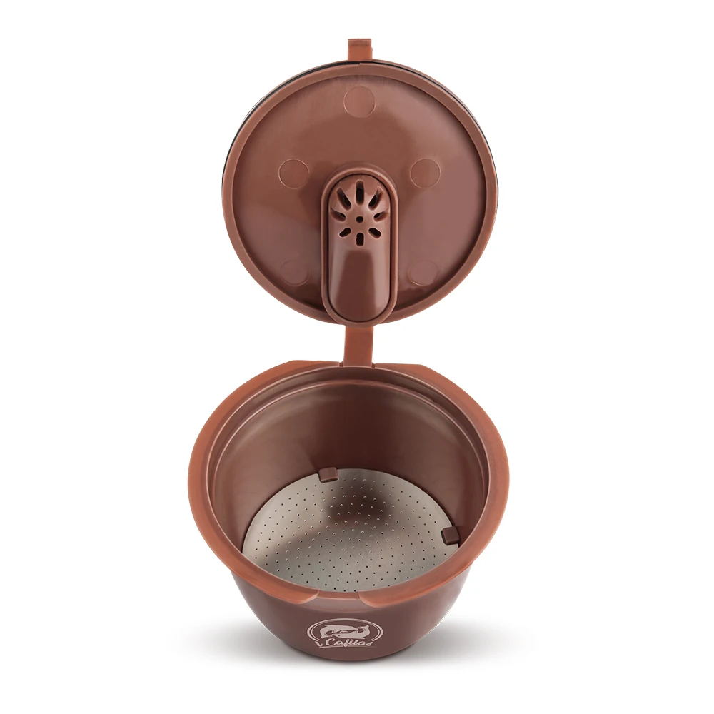 Crema кофе капсула фильтр Обновления 3-го поколения двухтипный dolcegusto многоразовые кофейные чашки корзины 41 мм вскрытия
