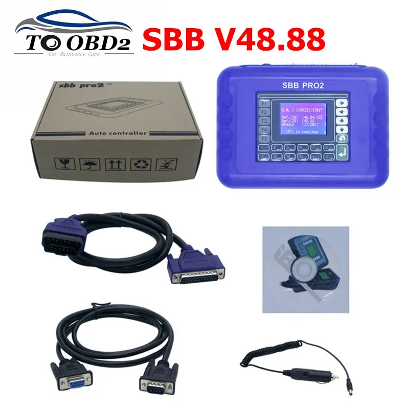 

Latest Version SBB Pro2 V48.99 V48.88 Multi Langauge Key Programmer Support Multi-Cars SBB PRO2 V48.99 cover most of cars V48.99
