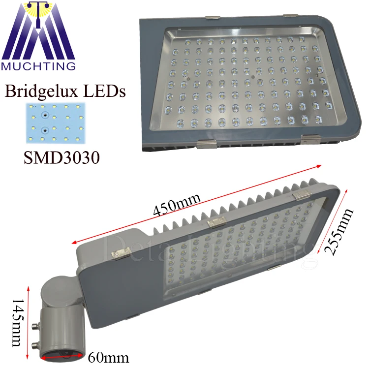 Уличный светодиодный фонарь 80 Вт ip65 Bridgelux SMD3030 цена|street led light|street ledled street light |