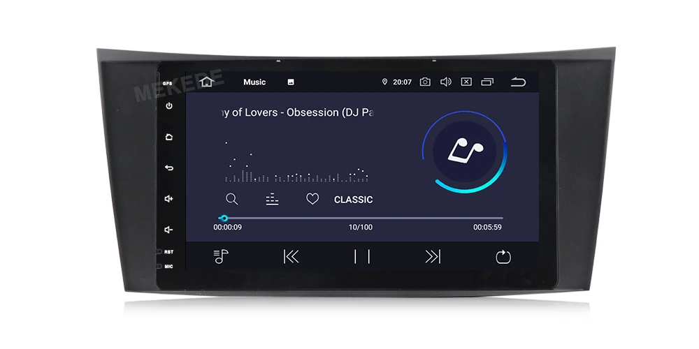 Sale MEKEDE Android 9.0 IPS DSP Touch Screen Car DVD Player For Mercedes Benz E-Class W211 E200 E220 E300 E350 Quad Core Wifi Radio 22