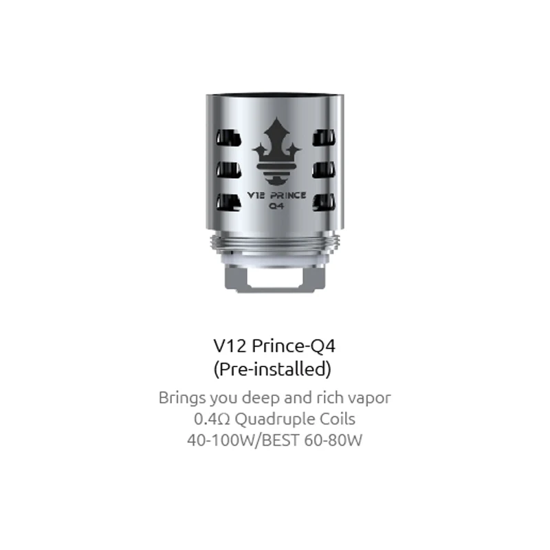 Катушка SMOK TFV12 Prince X6 Q4 T10 M4 сетчатые катушки для атомайзера Tank Cobra Edition электронная