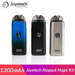 Оригинальный Joyetech Atopack Magic kit Pod системы со встроенным in1300mAh батареи и NCFilm нагреватель 7 мл электронная сигарета vape комплект