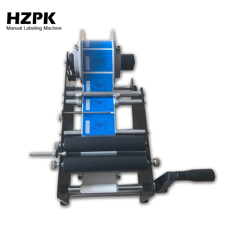 HZPK бесплатная доставка портативная компактная наклейка Этикетировочная машина