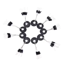 100 шт./лот леска цилиндрическая космическая бобы космическая бобовая Длинная лента цилиндрическая форма рыболовная шпилька аксессуар