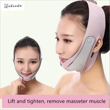 Маска для лица бандаж для лифтинга лица для удаления линий, двойной подтяжки подбородка, плотный тонкий пояс для лица