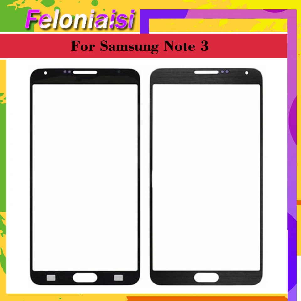 

10Pcs For Samsung Galaxy Note3 Note 3 N900 N9005 N900F Note 3 Mini Lite Neo N750 N7505 Touch Screen Panel Front Outer Glass Lens