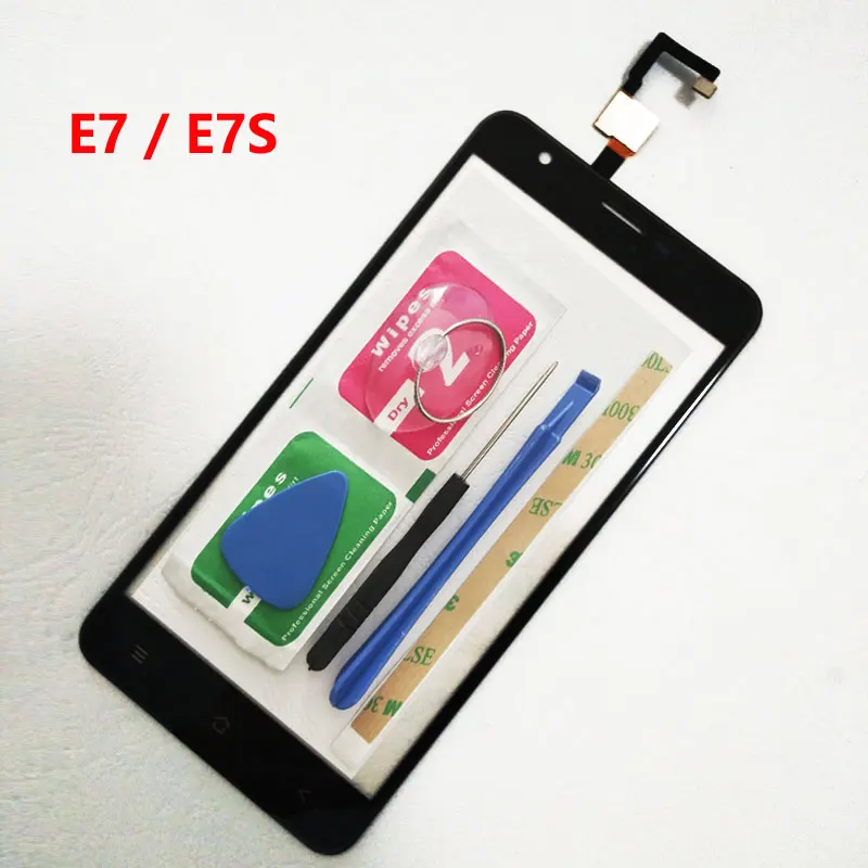 

ZUCZUG 5.5''Touch Sensitive Screen For Blackview E7 / E7S Front Touch Digitizer Panel Sensor Repair Part Free Tools+Adhesive