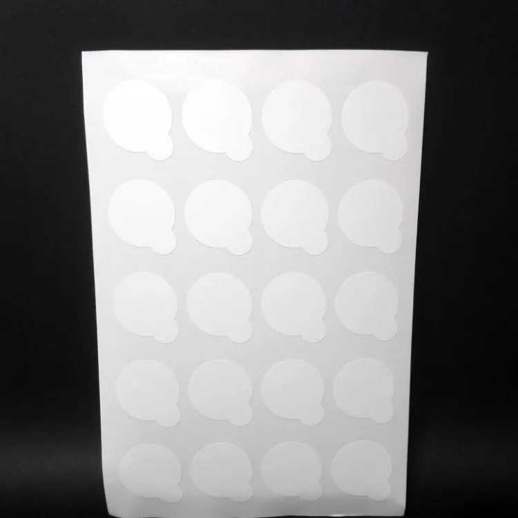 

100pcs disposable Eyelash glue holder Pallet Eyelash Extension glue pads stand on eyelash jade stone small size 2.5cm