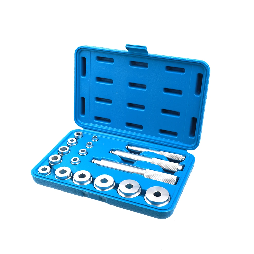 17PCS Bearing Race Seal Driver Adapters Master Tool Set Wheel Axle Set Aluminum Alloy Automobile Removal Tool Wheel Bearing 17PCS Bearing Race Seal Driver Adapters Master Tool Set Wheel Axle Set Aluminum Alloy Automobile Removal Tool Wheel Bearing