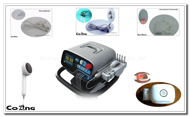 

Physical laser irradiation device pain relief physical therapy equipment 5 probe into 1 device