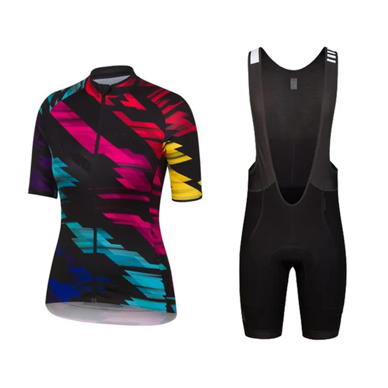 

2019 women cycling jersey set ropa ciclismo mujer rcc new style summer short sleeve bicicleta triathlon suit custom bike shirt
