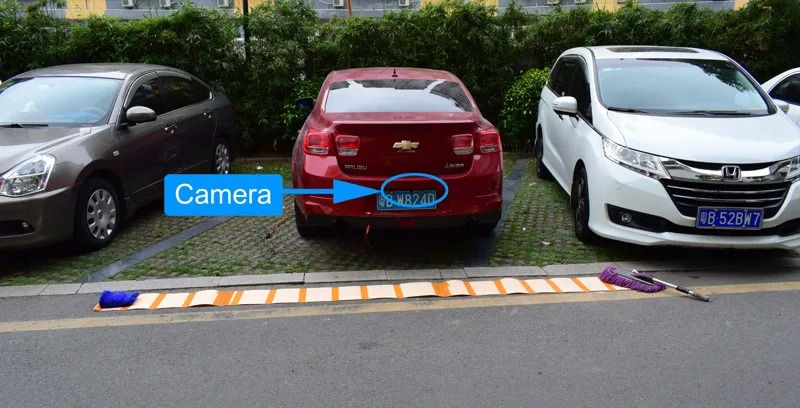 XCGaoon металлическая CCD 180 градусов Рыбий глаз объектив Автомобильная камера заднего вида ночная версия Водонепроницаемая широкоугольная резервная камера для парковки