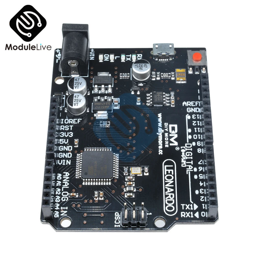 ATMEGA32U4 Pro Micro USB Леонардо R3 модуль для Arduino развития Совета 3,3 В 5 В 16 мГц 16 м ШИМ канал IO Порты и разъёмы Кабель