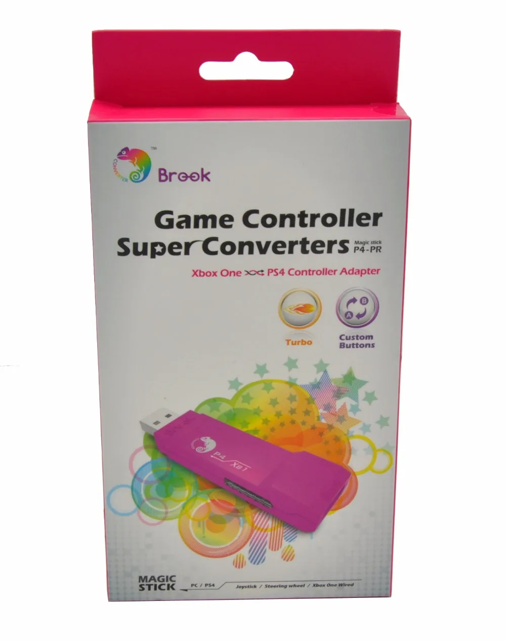 

Brook USB Game Converter for Xbox ONE to PS4 Controller Converter Adapter use XBOXONE Wired Gamepad / Joystick on your PS4 /PC