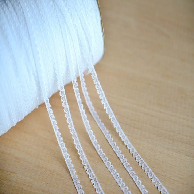 

Doll lace small dots and smooth texture lace DIY accessories 0.7cm width