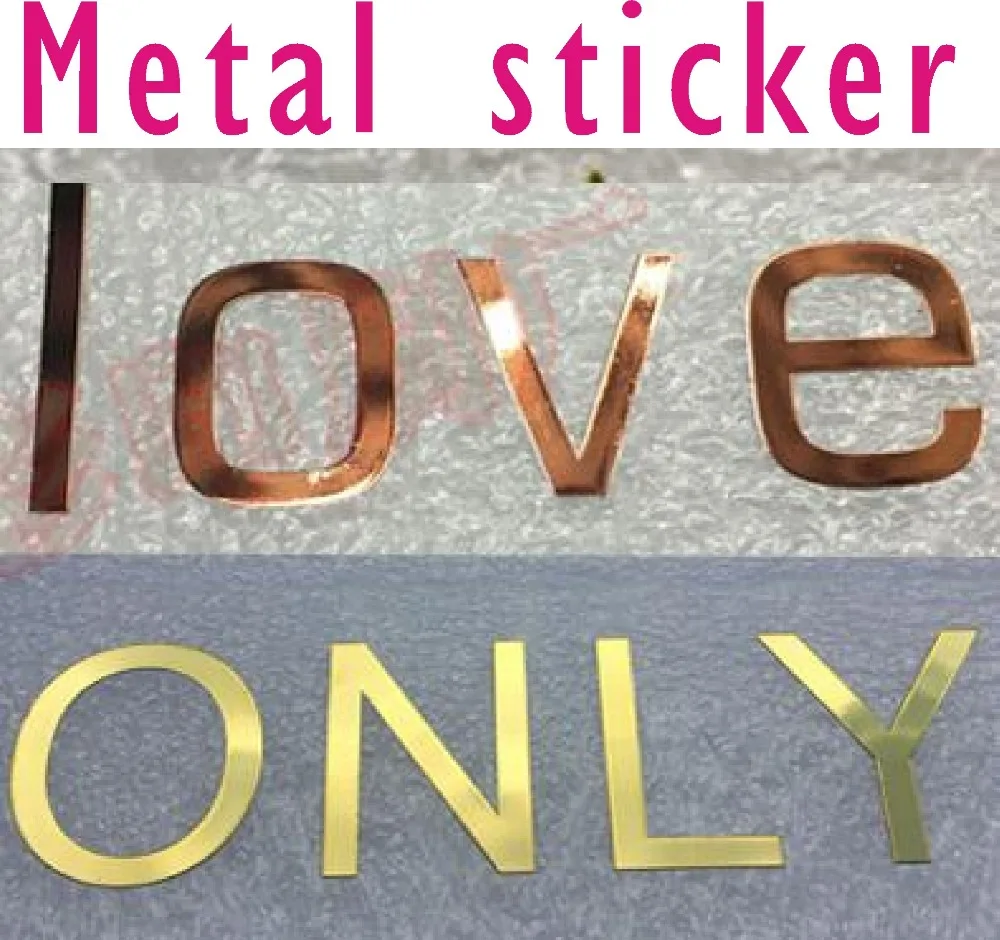 adhesive metal sticker label customin Stationery Stickers from Office